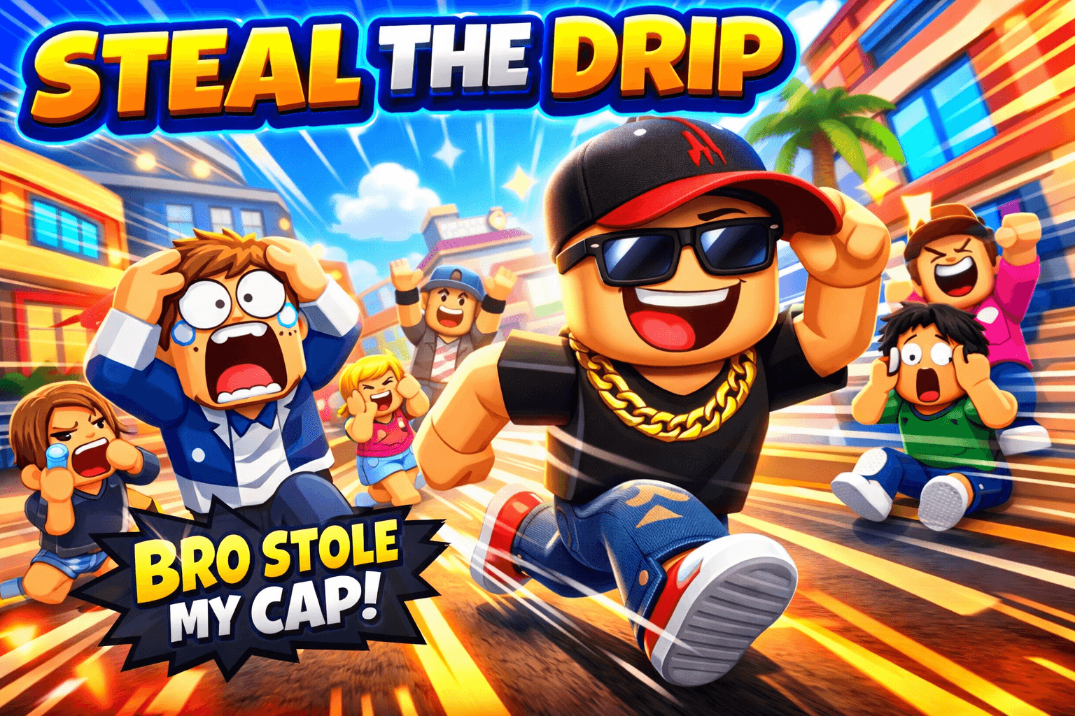 Steal the Drip Roblox cover art