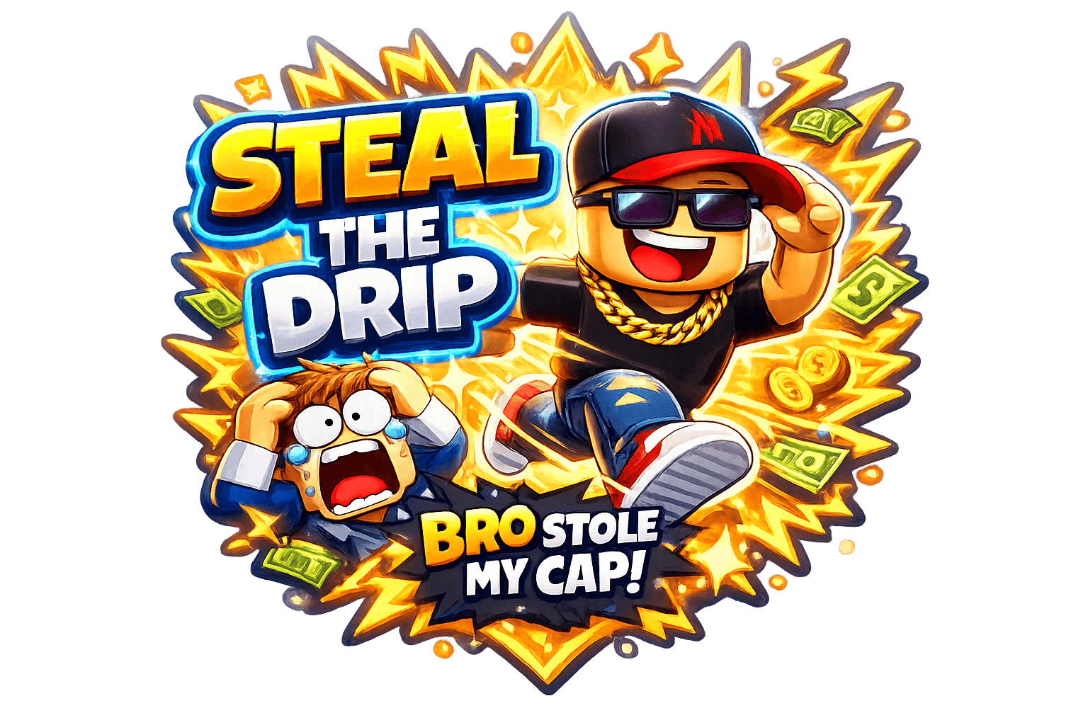 Steal the Drip emblem